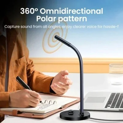 UGREEN Desktop USB Microphone BLACK